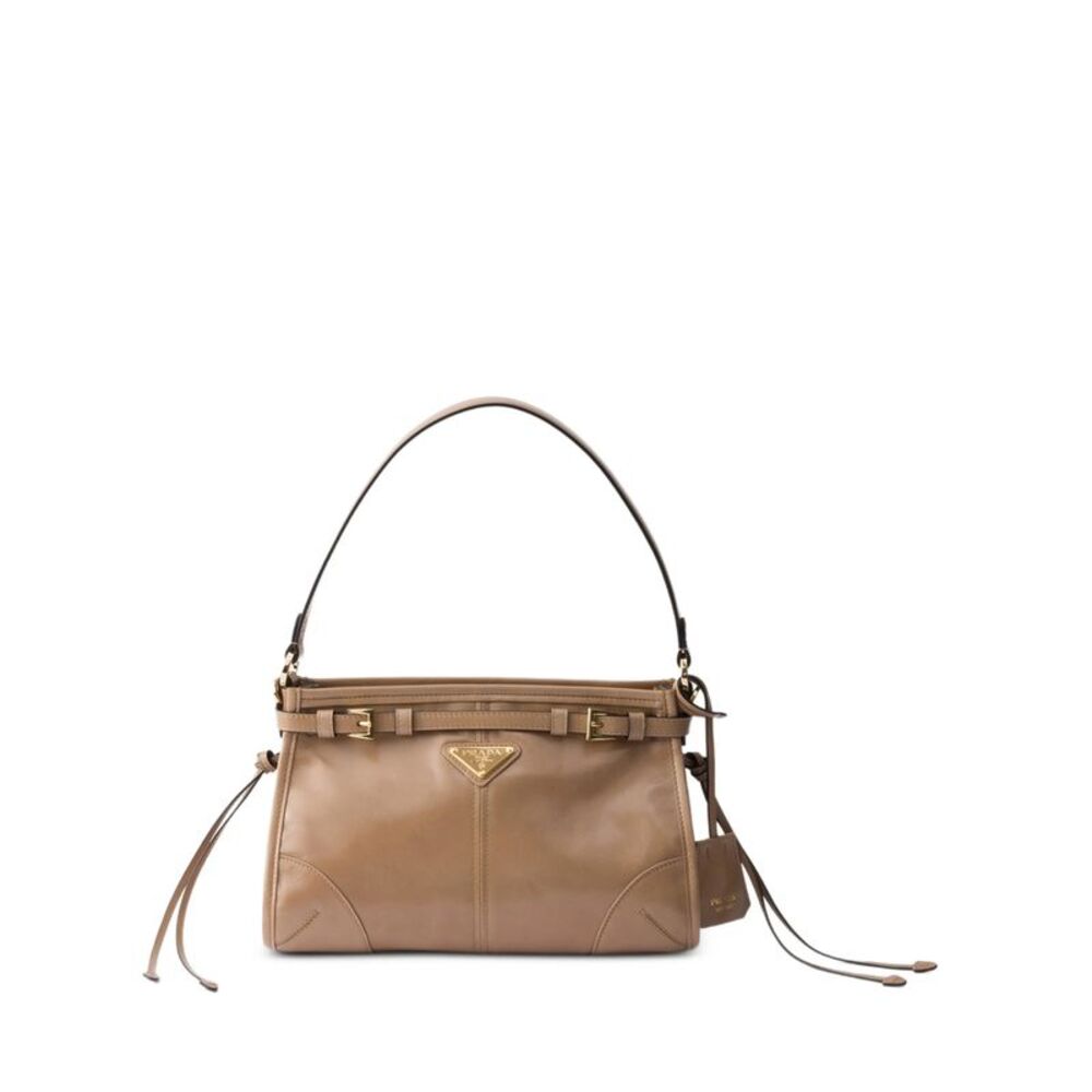 Prada Neutrals Shoulder Bags Women